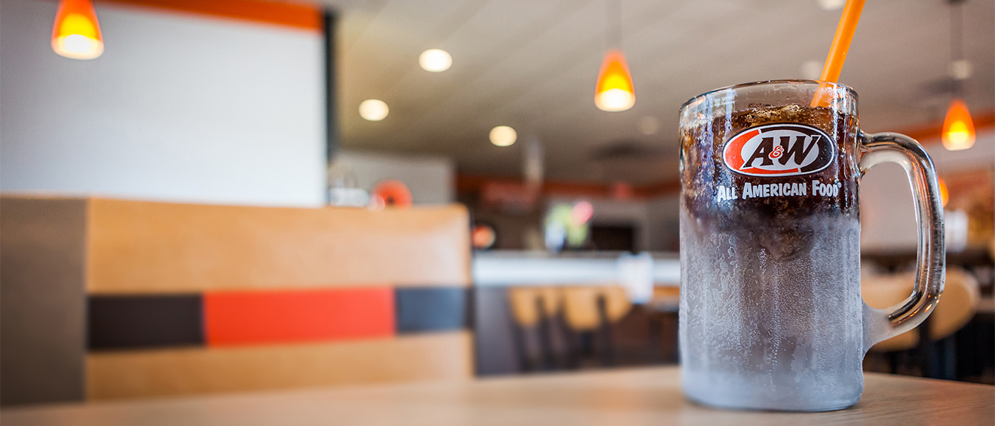 Root Beer Mug on Table