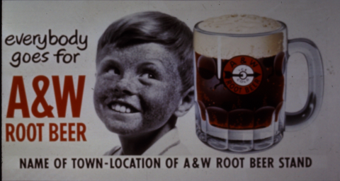 Vintage A&W Ad